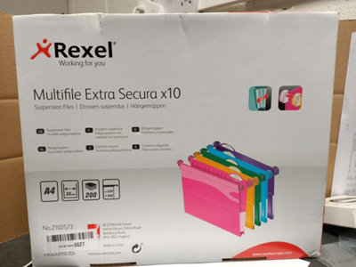 Rexel Heavy Duty Suspension Files with Tabs and Inserts for Filing ...