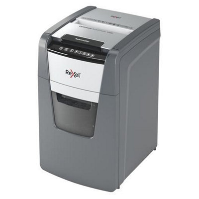 Rexel Optimum Auto Feed+ 150 Sheet Automatic Cross Cut Paper Office Shredder 44 Litre