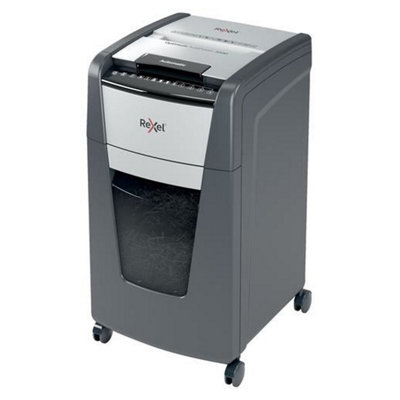 Rexel Optimum Auto Feed+ 300 Sheet Automatic Micro Cut Paper Shredder 60 Litre