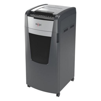 Rexel Optimum Auto Feed+ 600 Sheet Automatic Micro Cut Paper Shredder 110 Litre