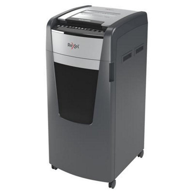 Rexel Optimum Auto Feed+ 750 Sheet Automatic Cross Cut Paper Office Shredder 140 Litre