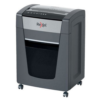 Rexel P420+ Black Cross Cut Paper Office Shredder P4 30 Litre