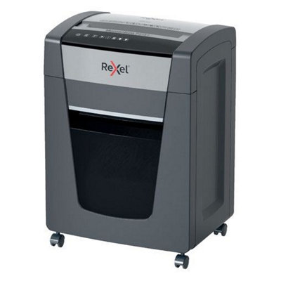 Rexel P515+ Black Micro Cut Paper Shredder P5 30 Litre