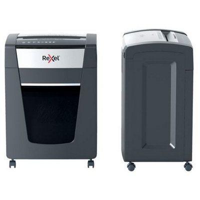 Rexel P515+ Black Micro Cut Paper Shredder P5 30 Litre