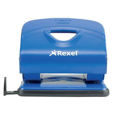 Rexel Value 220 2 Hole 20 Sheet Metal Punch in Blue