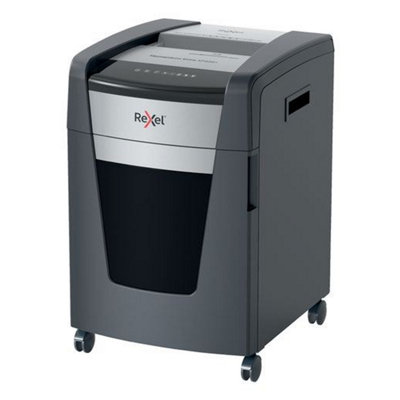 Rexel XP420+ Black Cross Cut Paper Office Shredder P4 60 Litre