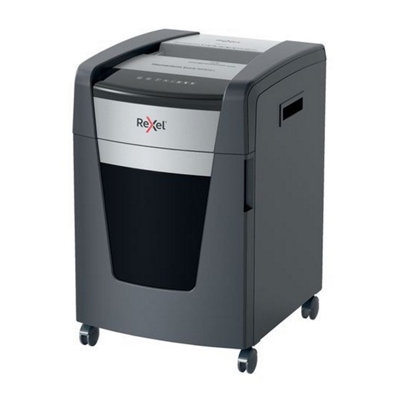 Rexel XP514+ Black Micro Cut Paper Office Shredder P5 60 Litre