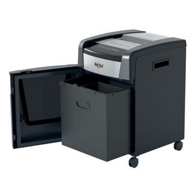 Rexel XP514+ Black Micro Cut Paper Office Shredder P5 60 Litre