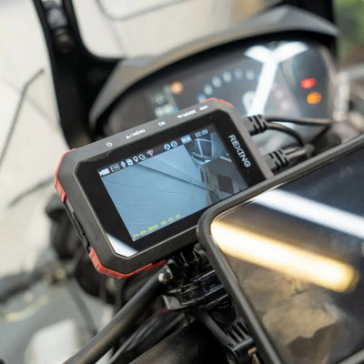 Rexing MTC1 Dual Camera Motorcycle Dash Cam Bundle with GPS, WiFi App ...