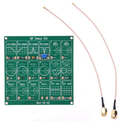RF Demo Kit:Vector Network Analyzer Board and Filter/Attenuator Test Module