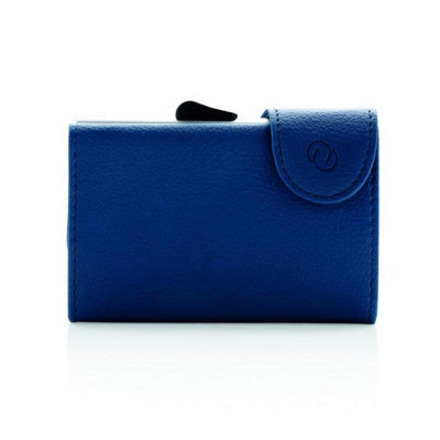 RFID Secure Cardholder Wallet Blue With Gift Box - 3