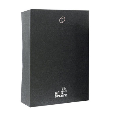RFID Secure Protective Cardholder Wallet in Brown - 3