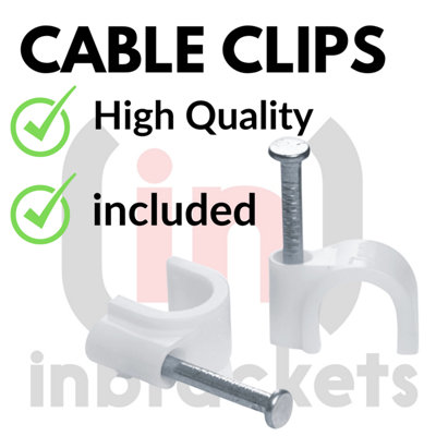RG6 Satellite Digital Tv Aerial Coax Cable Coaxial Webro RG6 White 10 Metres