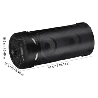RGB Portable Bluetooth Speaker Heavy Bass Subwoofer Party Speaker with Mic