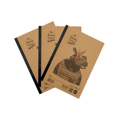 RHINO 100% Recycled A4 Refill Pad, Writing Pad, 320 Page / 8mm Lined ...