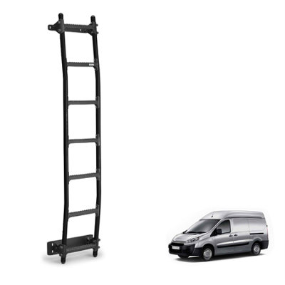 Rhino Black Van Ladder for the Toyota ProAce (2013-2016) Roof Height H2