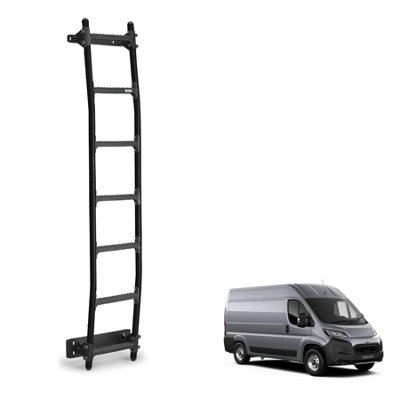 Rhino Black Van Ladder for the Toyota ProAce Max (2024+) Roof Height H2