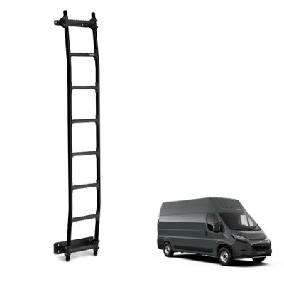 Rhino Black Van Ladder for the Toyota ProAce Max (2024+) Roof Height H3