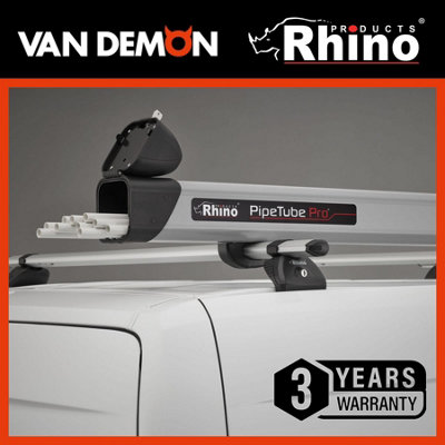 RHINO Pipe Tube Pro 3m Universal Aluminium Twin Opening PVC Lined Pipe ...