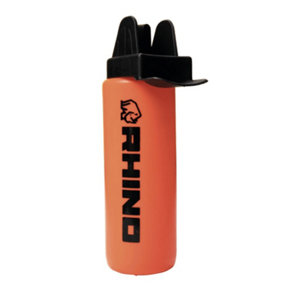 Rhino Pro Water Bottle Orange/Black (One Size)