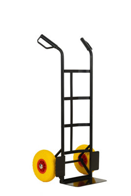 Rhino Racking Industrial Steel Sack Truck, Heavy Duty, Black, 325kg Load Weight