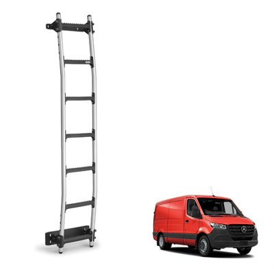 Rhino Van Ladder for the Mercedes Sprinter (2018+) Roof Height H1