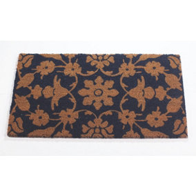 RHS Jekyll Floral Door Mat Latex Backed 45 x 75cm