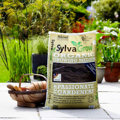 RHS Peat Free Organic SylvaGrow 40 Litre Bag x 1