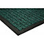 Ribbed Doormats. Machine Washable Door Mat suitable Kitchen doormats, mats, washable mats, office mats (Green, 100cm X 150cm)