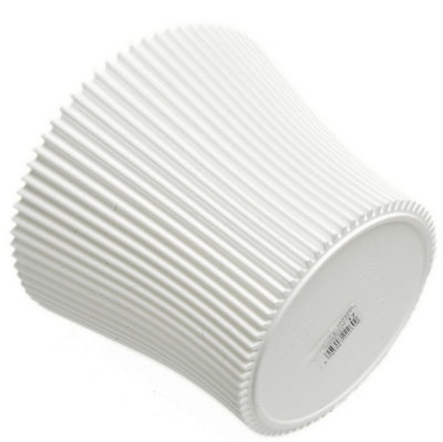 Ribbed Flower Pot Planter Indoor Outdoor Plastic Modern Multiple ...