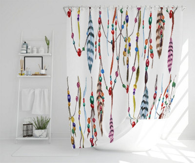 Ribbon & Bead (Shower Curtain) / Default Title Price Comparisons | Compare The Build
