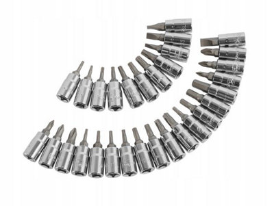 RICHMANN C4150, ratchet socket set 1/2", 1/4", 3/8", 151 Pcs S2 bits