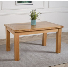 Richmond 140 - 220cm Medium Oak Extendable Dining Table