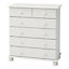 Richmond 2+4 Chest of Drawers in Off White