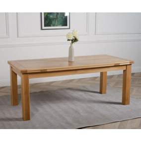 Richmond 200 - 280cm Large Oak Extendable Dining Table