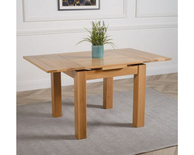 Richmond 90 - 150cm Small Oak Extendable Dining Table