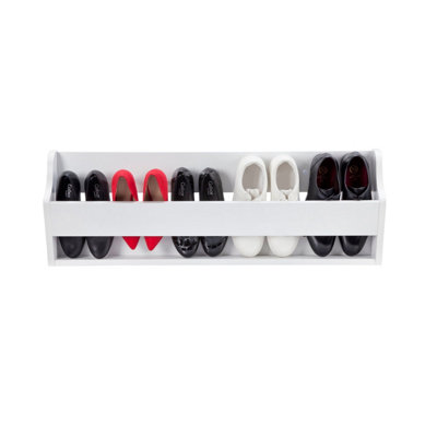 Wall mounted online shoe rack ikea