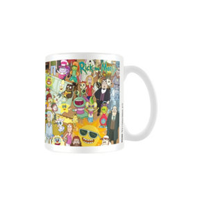 Rick And Morty Characters Mug Multicoloured (One Size)
