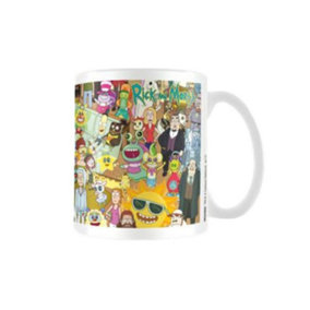 Rick And Morty Characters Mug Multicoloured (One Size)