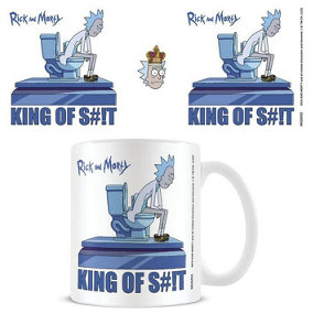 Rick And Morty King Of Mug White/Blue (One Size)
