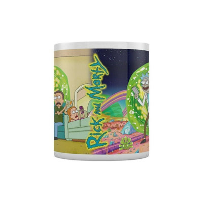 Rick And Morty Portal Mug Multicoloured (One Size)
