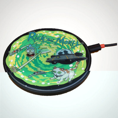 Rick and Morty Wireless Charger