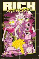 Rick & Morty Action Movie 61 x 91.5cm Maxi Poster
