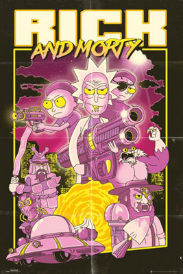 Rick & Morty Action Movie 61 x 91.5cm Maxi Poster
