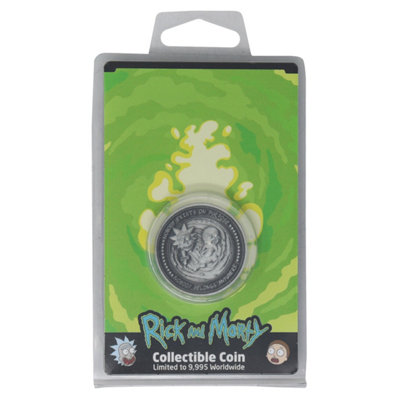 FaNaTtik Rick & Morty Collectable Coin – Limited Edition Für Echte Fans
