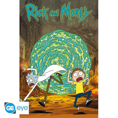 Rick & Morty Portal 61 x 91.5cm Maxi Poster