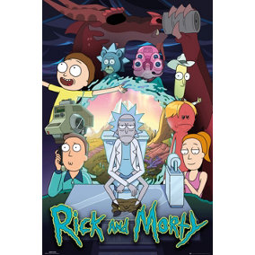 Rick & Morty Season 4 61 x 91.5cm Maxi Poster