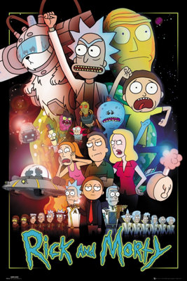 Rick & Morty Wars 61 x 91.5cm Maxi Poster