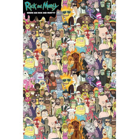 Rick & Morty Where's Rick 61 x 91.5cm Maxi Poster