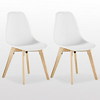 Rico Dining Chair Set of 2, White